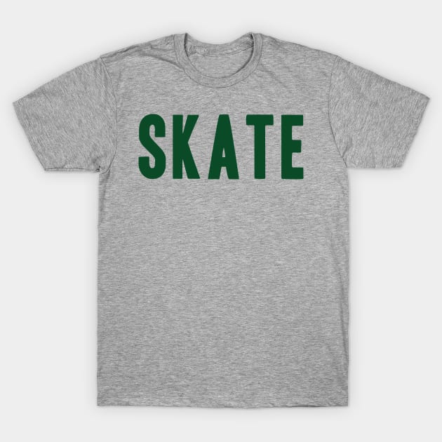 SKATE - Ice Hockey T-Shirt by Kyle O'Briant